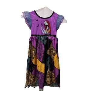 Disney Nightmare Before Christmas Sally Sleep Gown Purple Toddler 5T NB119TGTWM